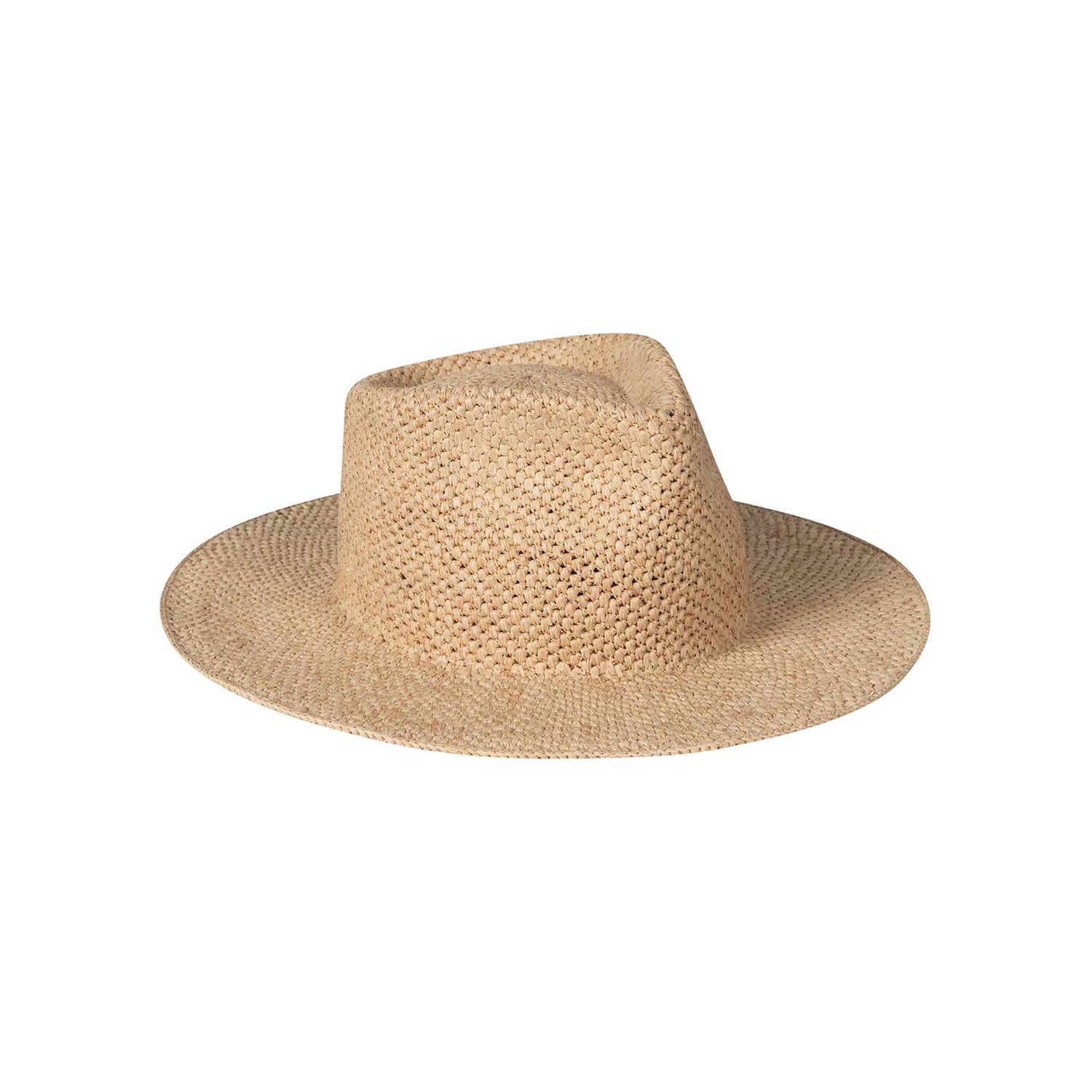 Crochet Raffia Fedora Hat - CAPOLLE