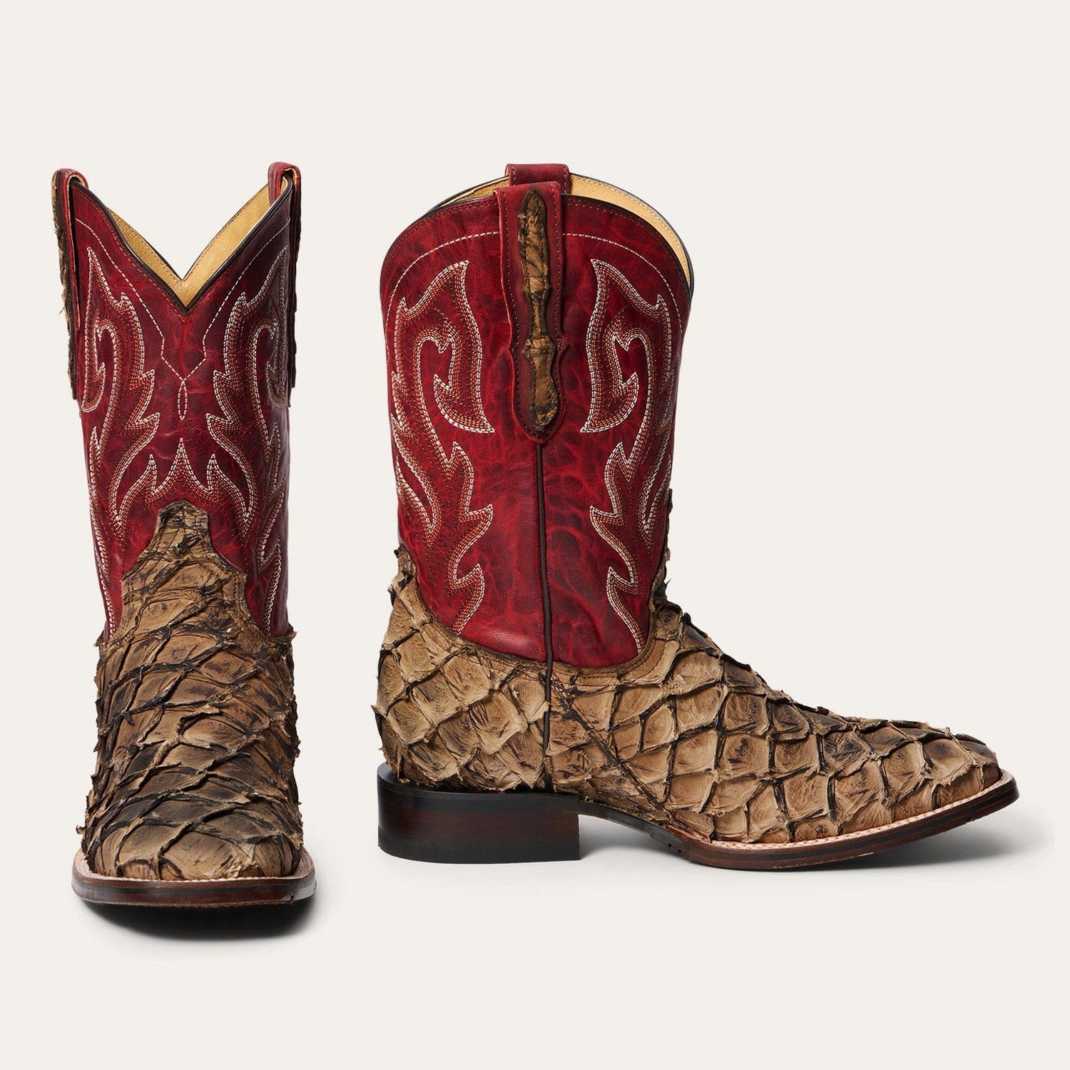 Men’s Western Leather Boots - CAPOLLE