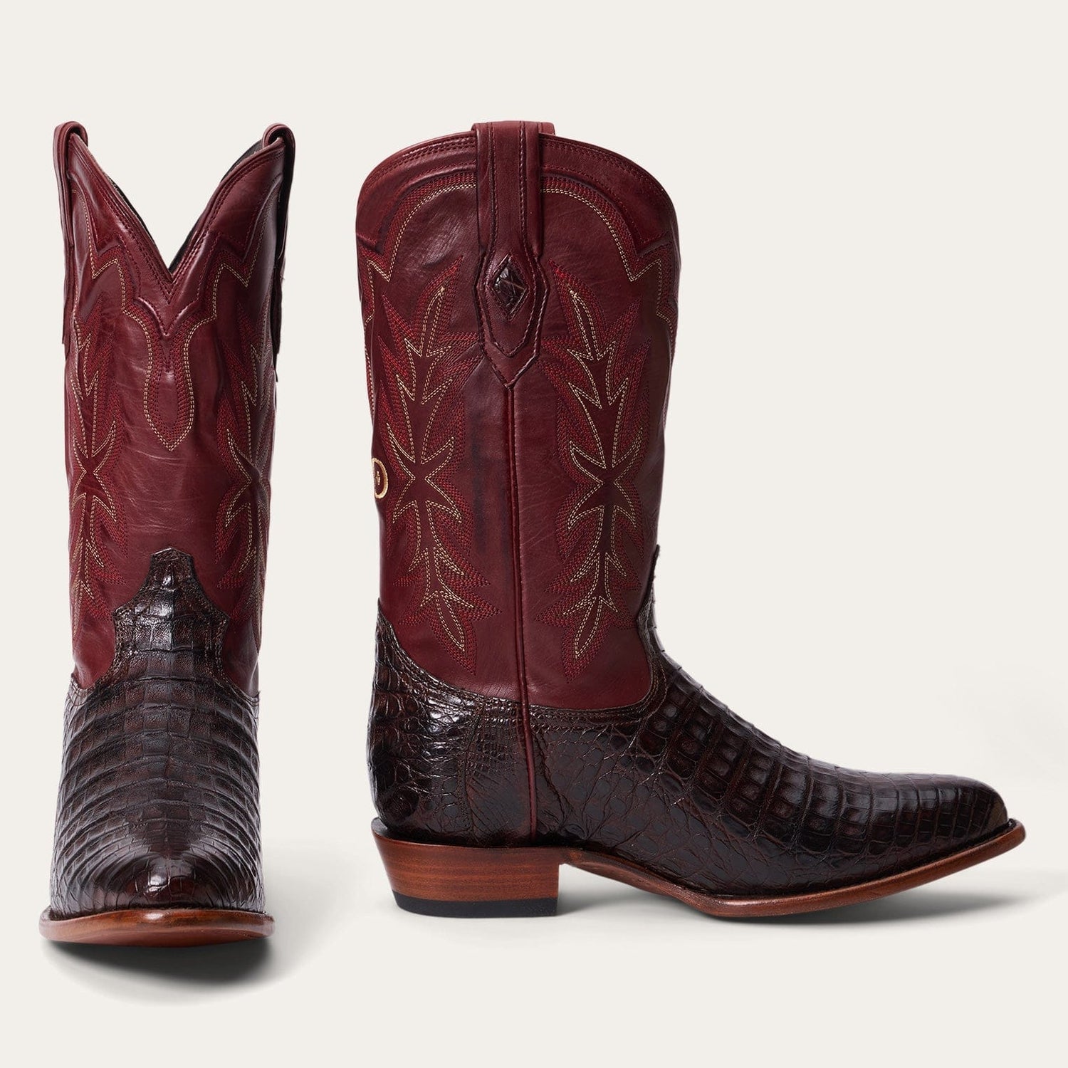 Men’s Western Leather Boots - CAPOLLE