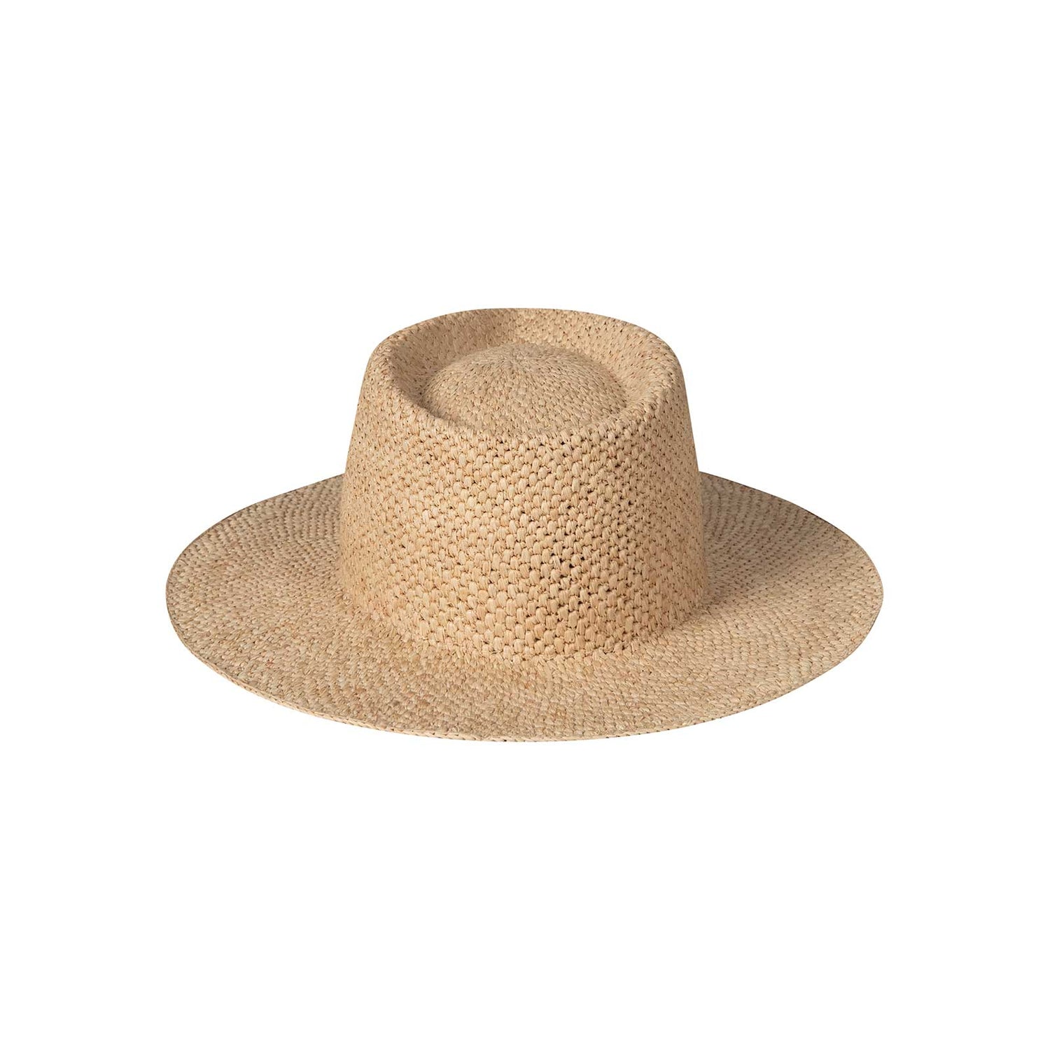 Crochet Raffia Fedora Hat