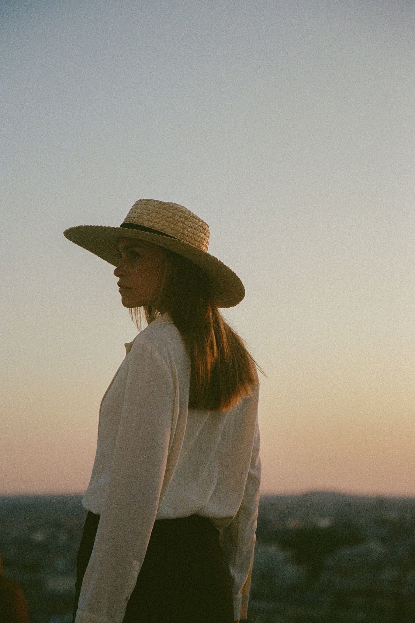 Wheat Straw Boater Hat - CAPOLLE