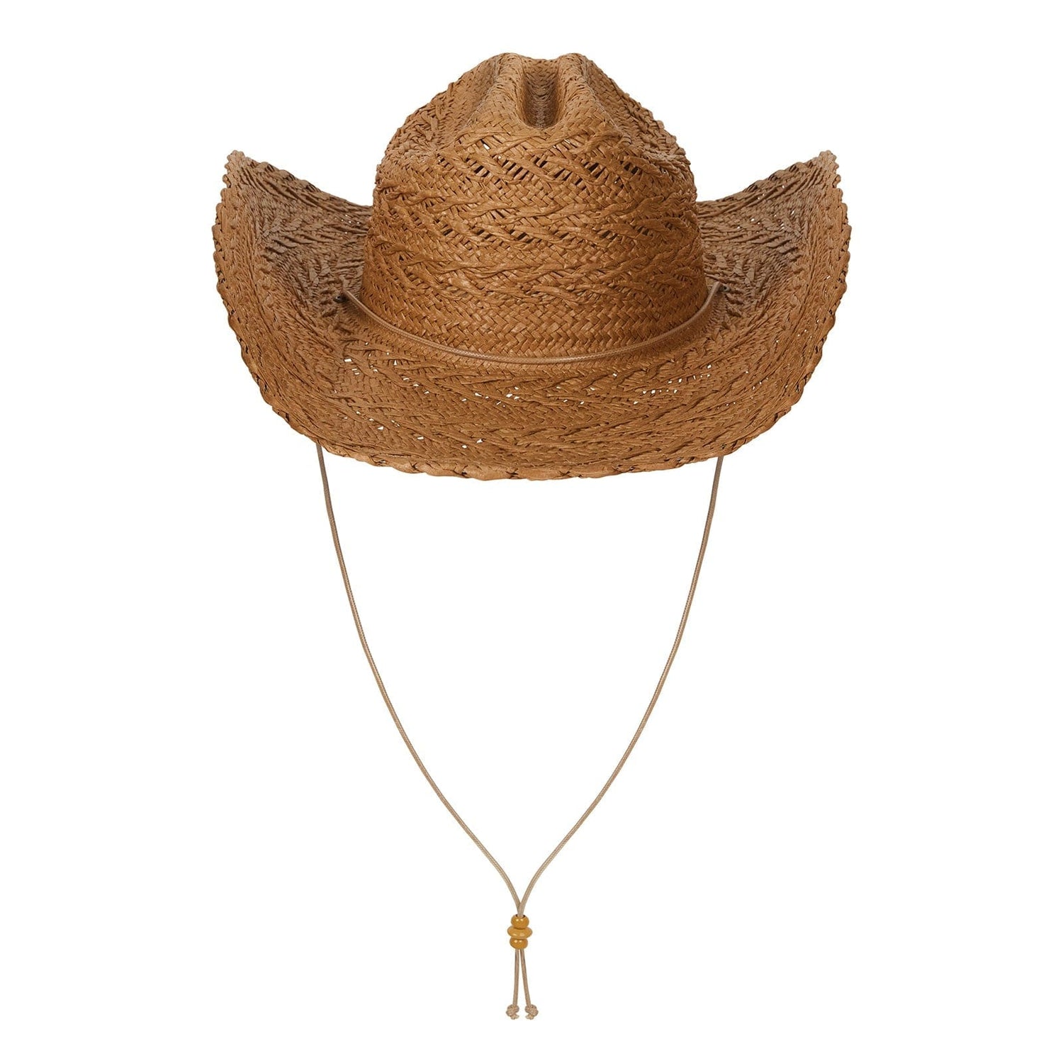 Chevron-Woven Paper Cowboy Hat