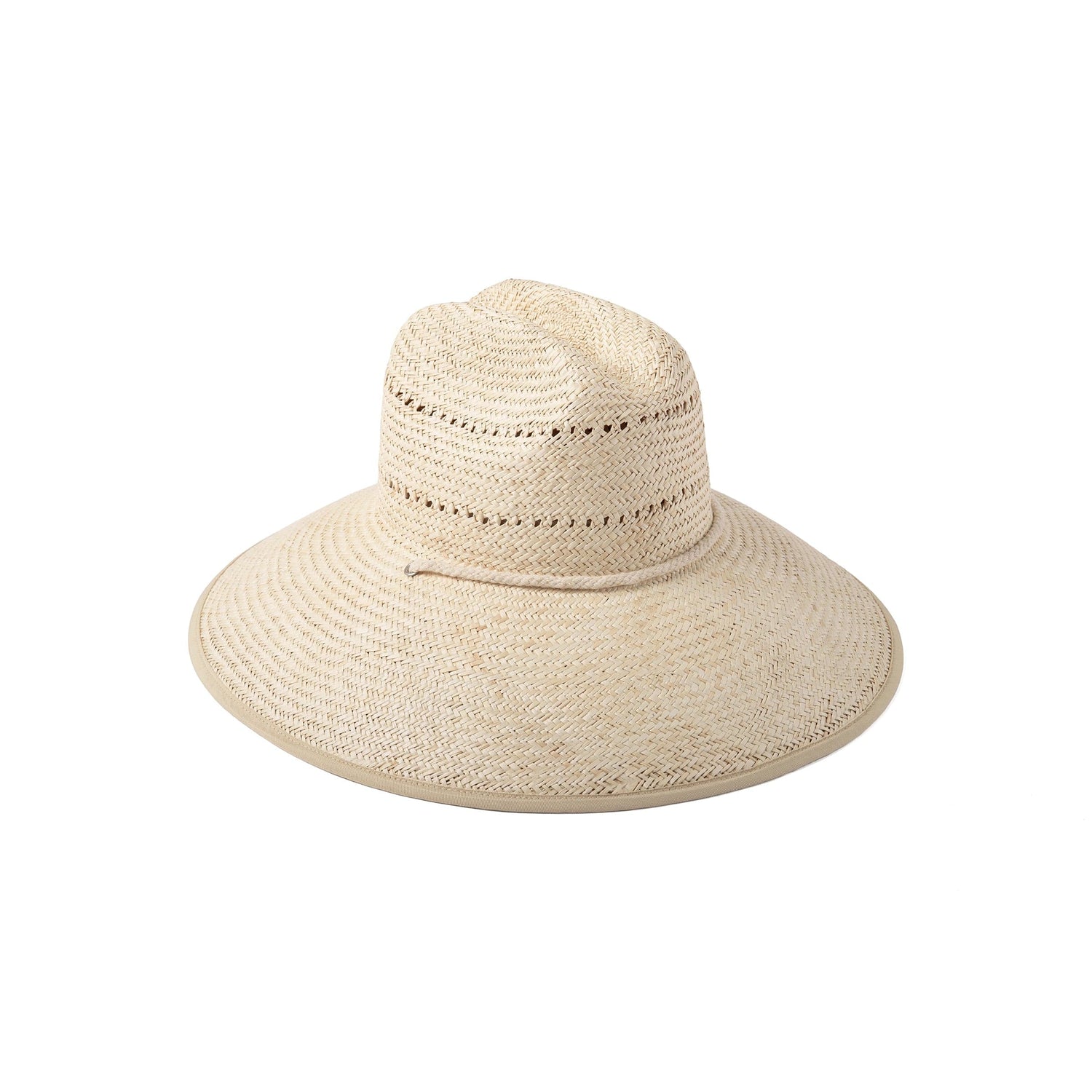 Wide-Brim Straw Hat