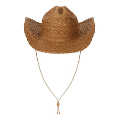 Chevron - Woven Paper Cowboy Hat - CAPOLLE