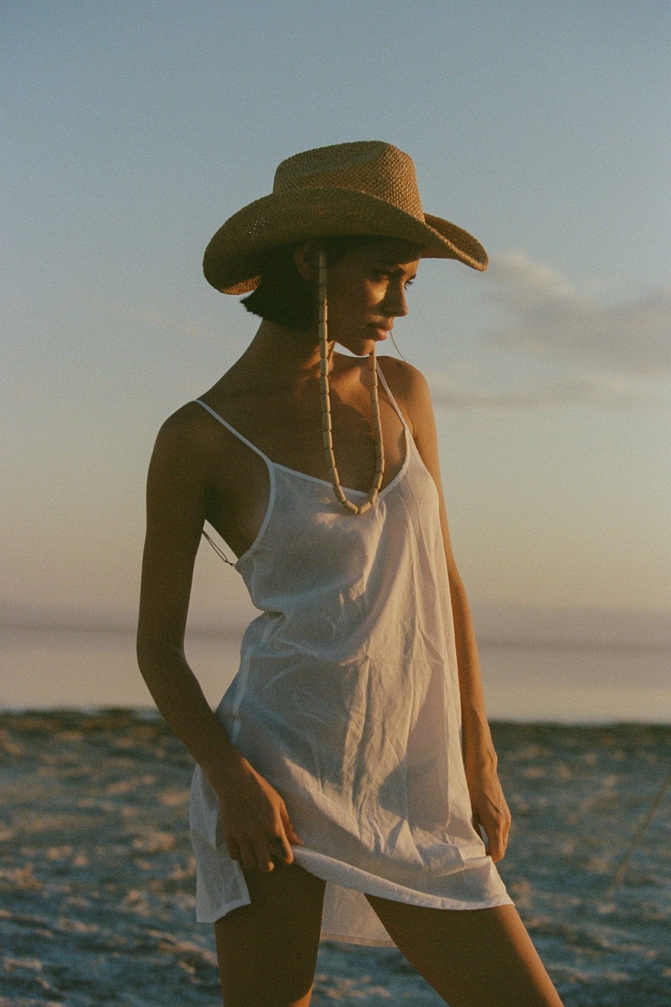 Crochet Raffia Cowboy Hat - CAPOLLE