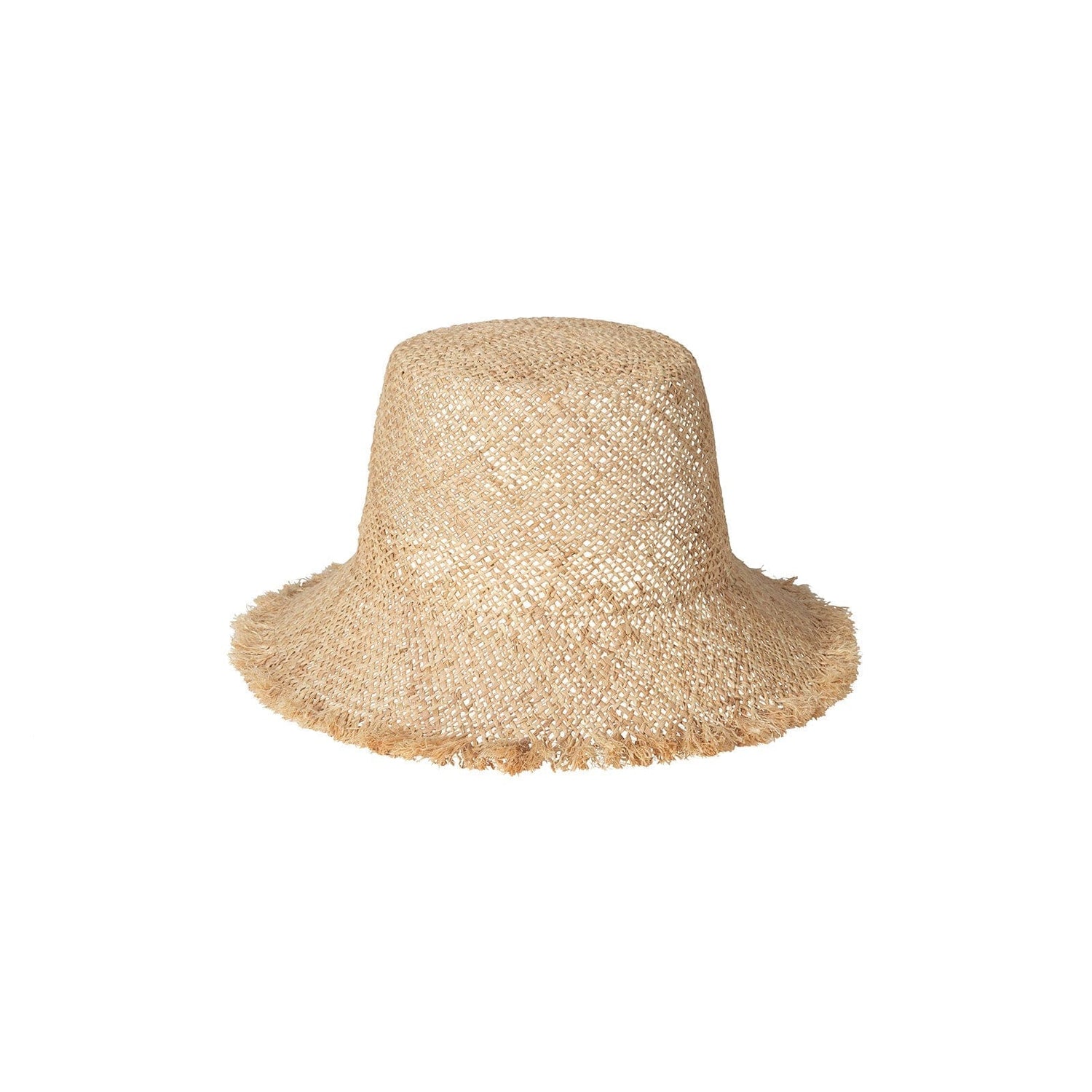 Handwoven Raffia Bucket Hat - CAPOLLE