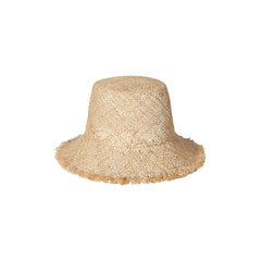 Handwoven Raffia Bucket Hat - CAPOLLE