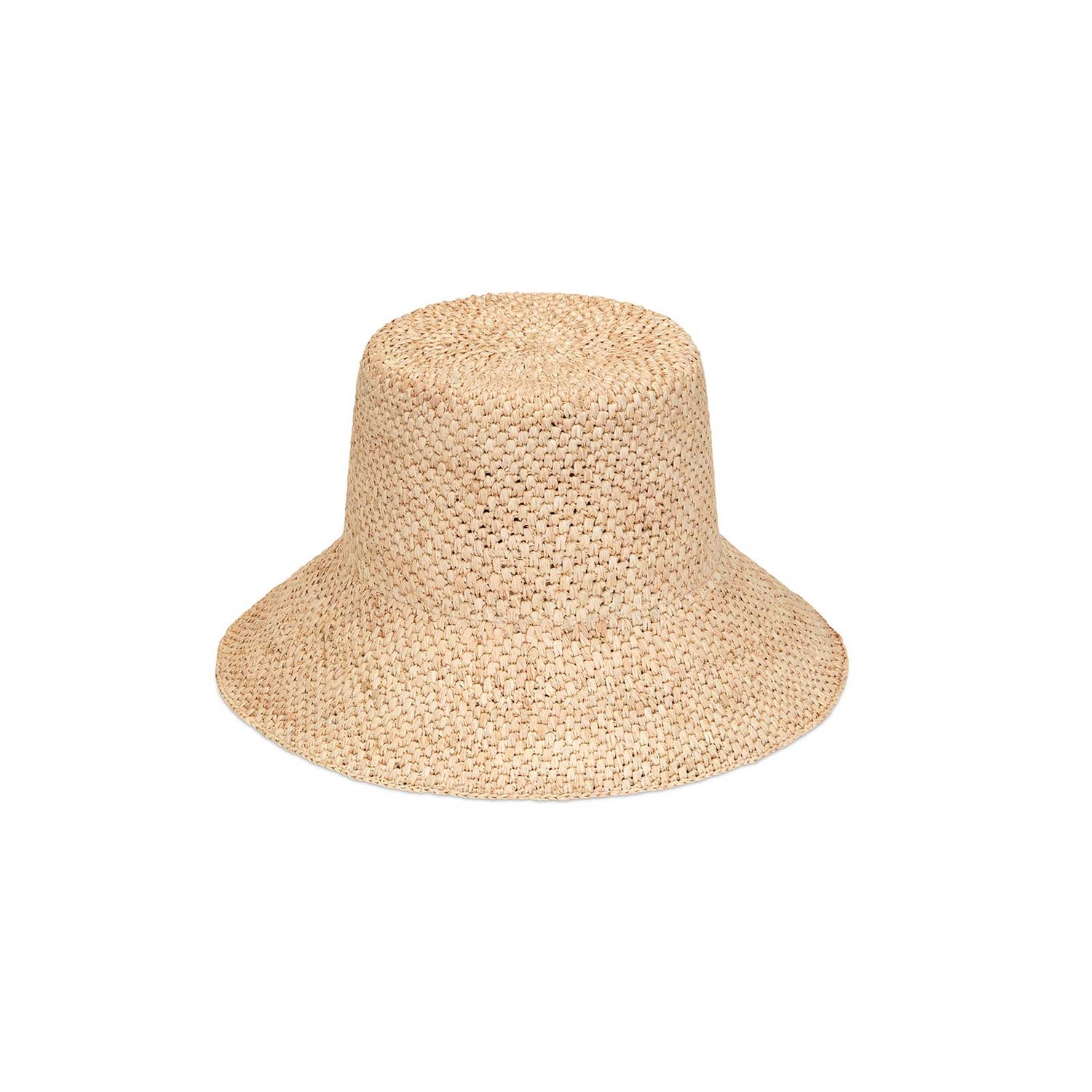 Crochet Raffia Bucket Hat