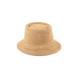 Raffia Bucket Hat – Dipped Crown Design